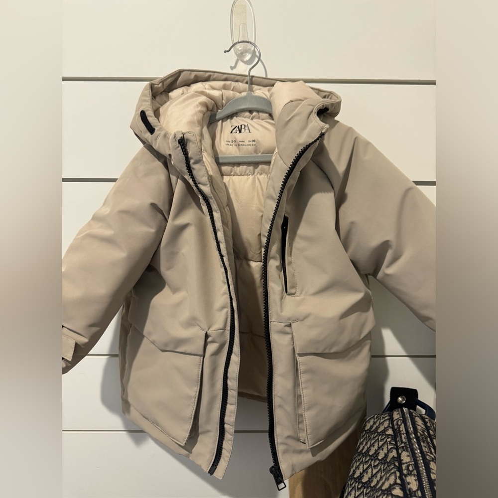 Zara Hooded Coat (Toddler)